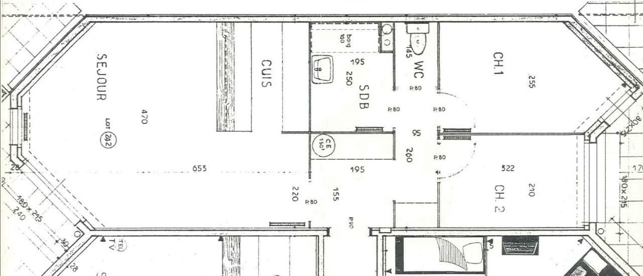 Appartement T3 - 4 Personnes - Face Ocean - Thalasso Pornichet Dış mekan fotoğraf